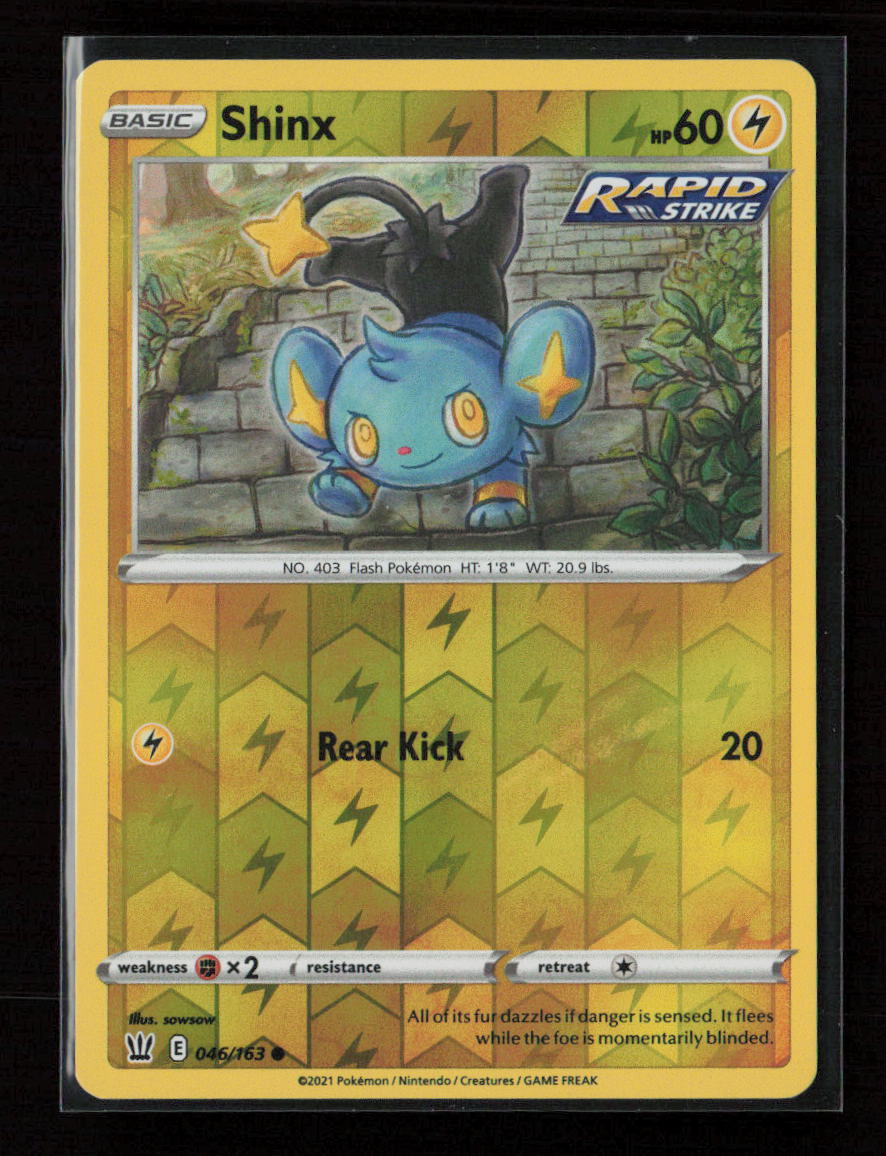 Shinx Common SWSH05: Battle Styles 046/163 NM