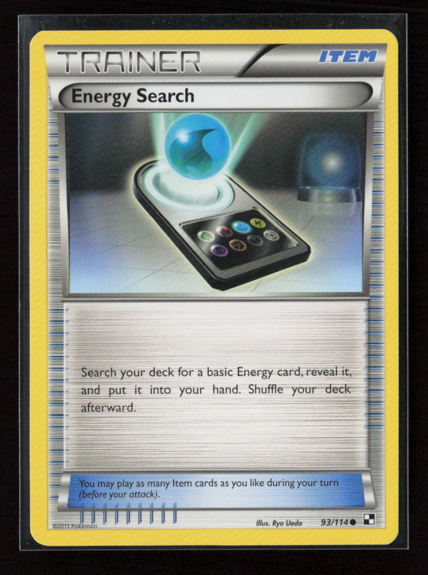 Energy Search Common Black and White 93/114 LP