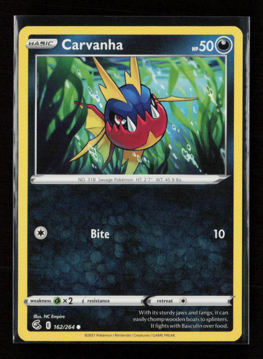 Carvanha - (Eevee Stamped) Promo Battle Academy 2022 162/264 LP