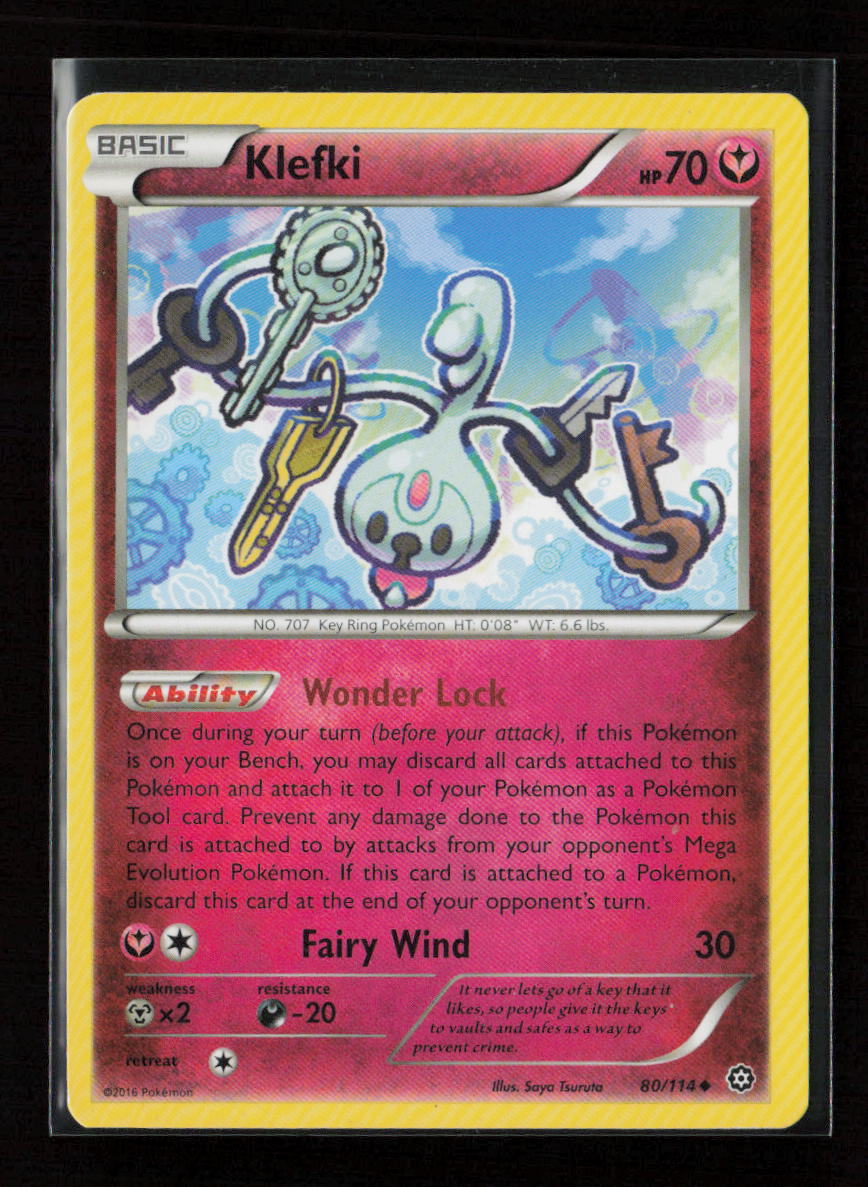 Klefki Uncommon XY - Steam Siege 80/114 LP