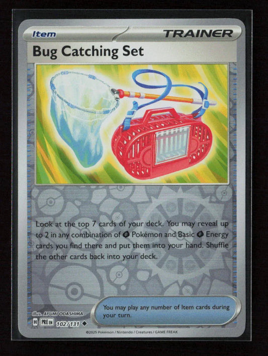 Bug Catching Set Uncommon SV: Prismatic Evolutions 102/131 NM - Kang's Collectibles