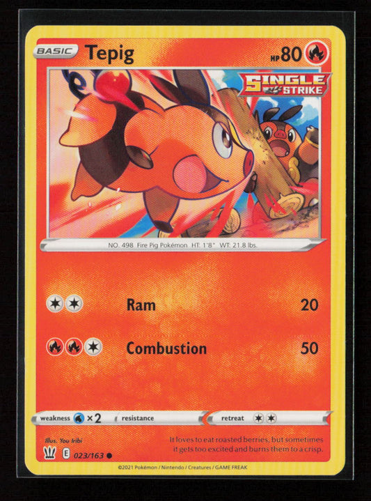 Tepig - (Cosmos Holo) Promo Miscellaneous Cards & Products 023/163 LP