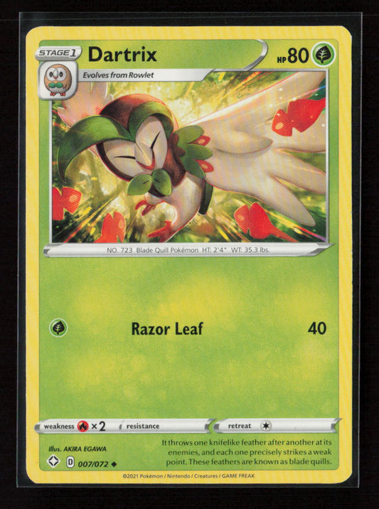 Dartrix Uncommon Shining Fates 007/072 LP