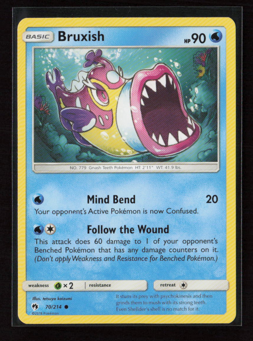 Bruxish Common SM - Lost Thunder 70/214 LP