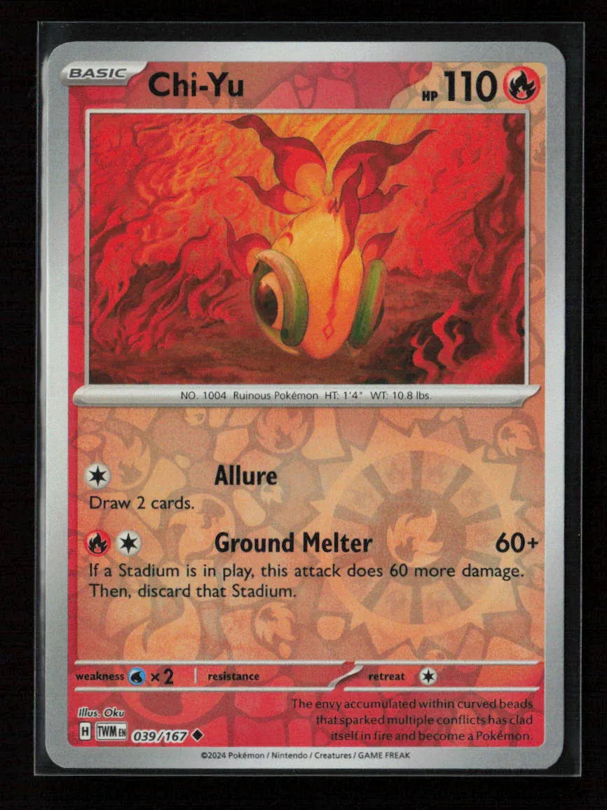 Chi-Yu Uncommon SV06: Twilight Masquerade 039/167 NM - Kang's Collectibles