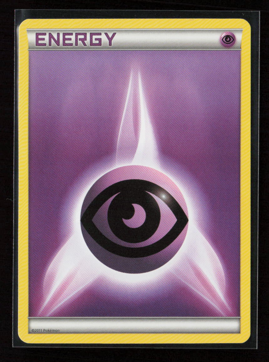 Psychic Energy (2011 Unnumbered) Promo League & Championship Cards NM