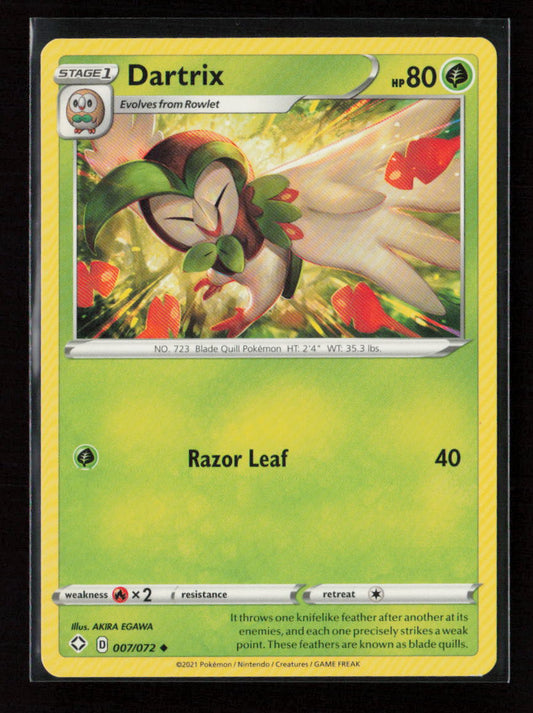 Dartrix Uncommon Shining Fates 007/072 LP