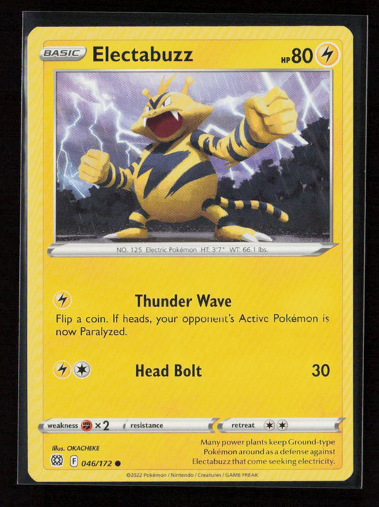 Electabuzz Common SWSH09: Brilliant Stars 046/172 LP