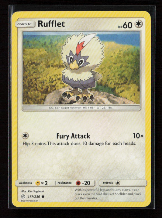 Rufflet Common SM - Cosmic Eclipse 177/236 LP