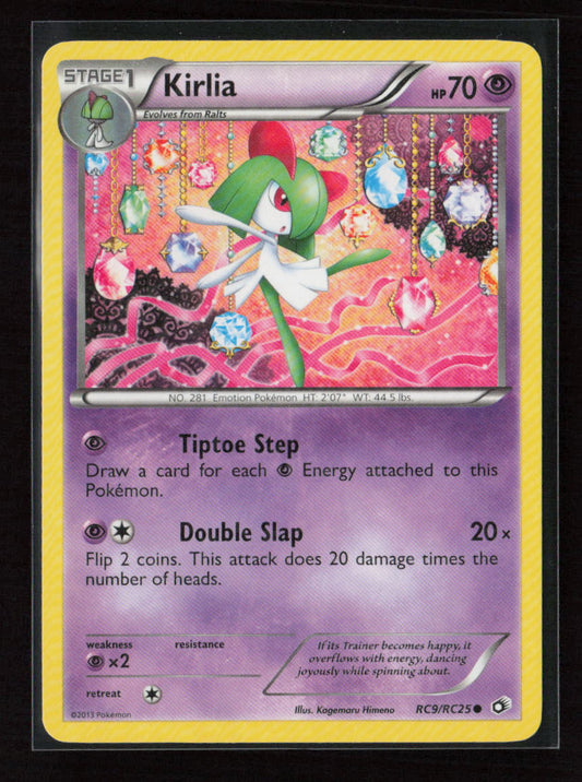Kirlia Common Legendary Treasures: Radiant Collection RC9/RC25 NM