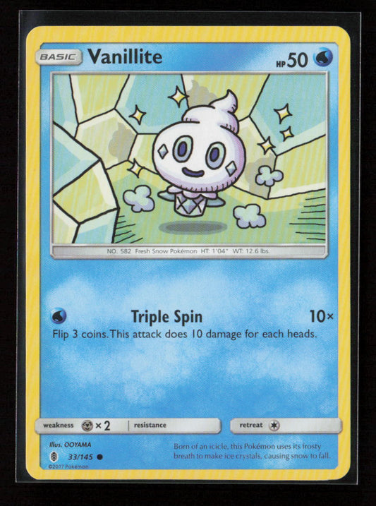 Vanillite Common SM - Guardians Rising 33/145 LP