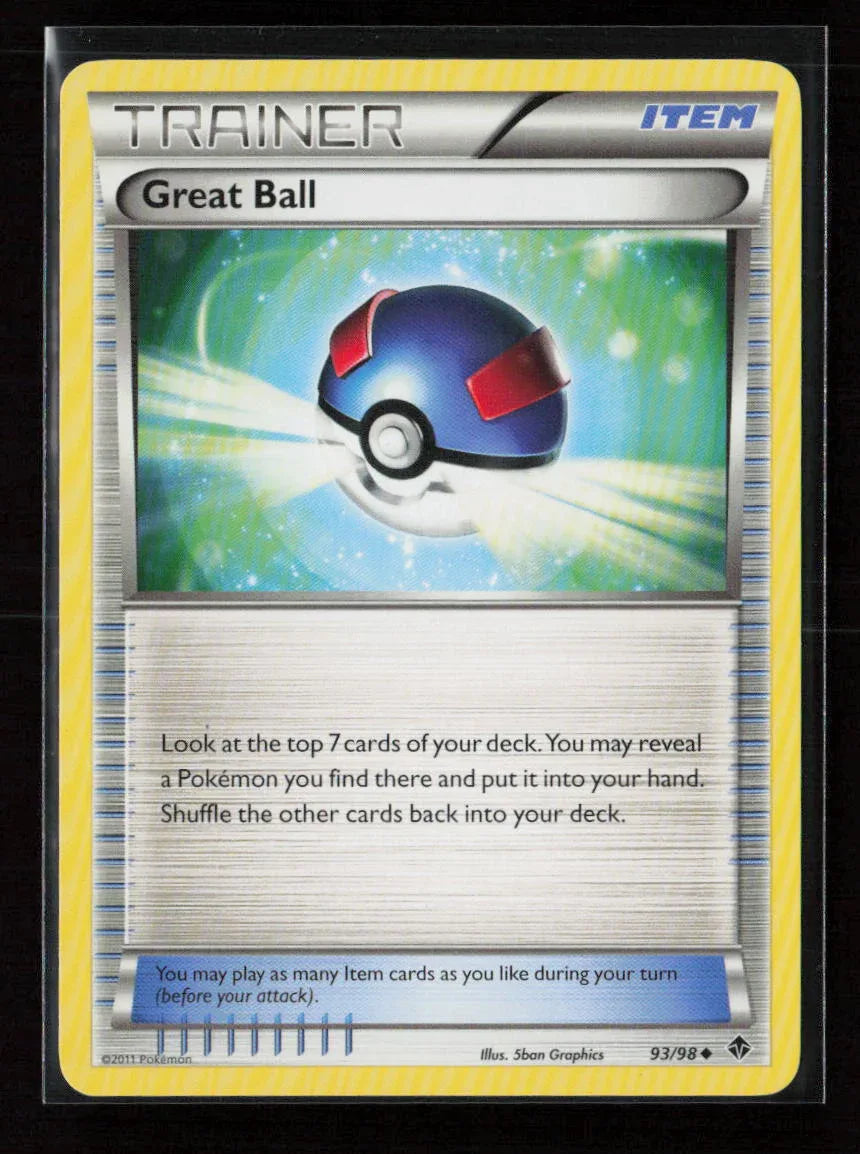 Great Ball Uncommon Emerging Powers 93/98 NM - Kang's Collectibles