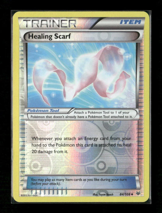 Healing Scarf Uncommon XY - Roaring Skies 84/108 LP - Kang's Collectibles
