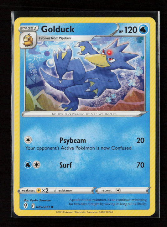 Golduck Uncommon SWSH07: Evolving Skies 025/203 LP
