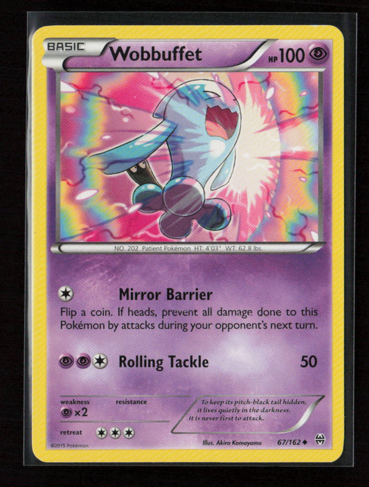 Wobbuffet Uncommon XY - BREAKthrough 67/162 LP