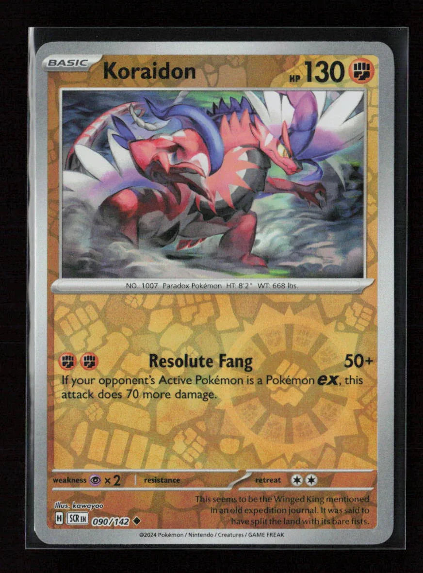 Koraidon Uncommon SV07: Stellar Crown 090/142 NM - Kang's Collectibles