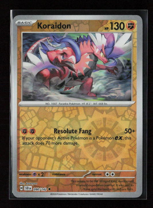 Koraidon Uncommon SV07: Stellar Crown 090/142 NM - Kang's Collectibles