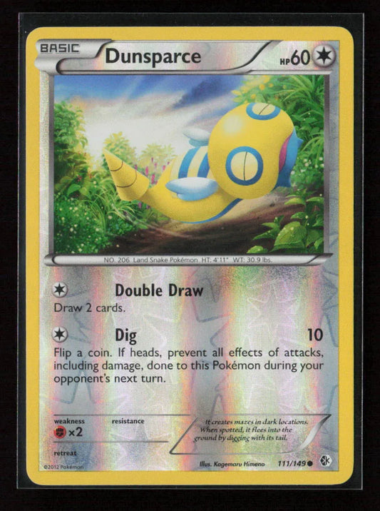 Dunsparce Common Boundaries Crossed 111/149 LP - Kang's Collectibles