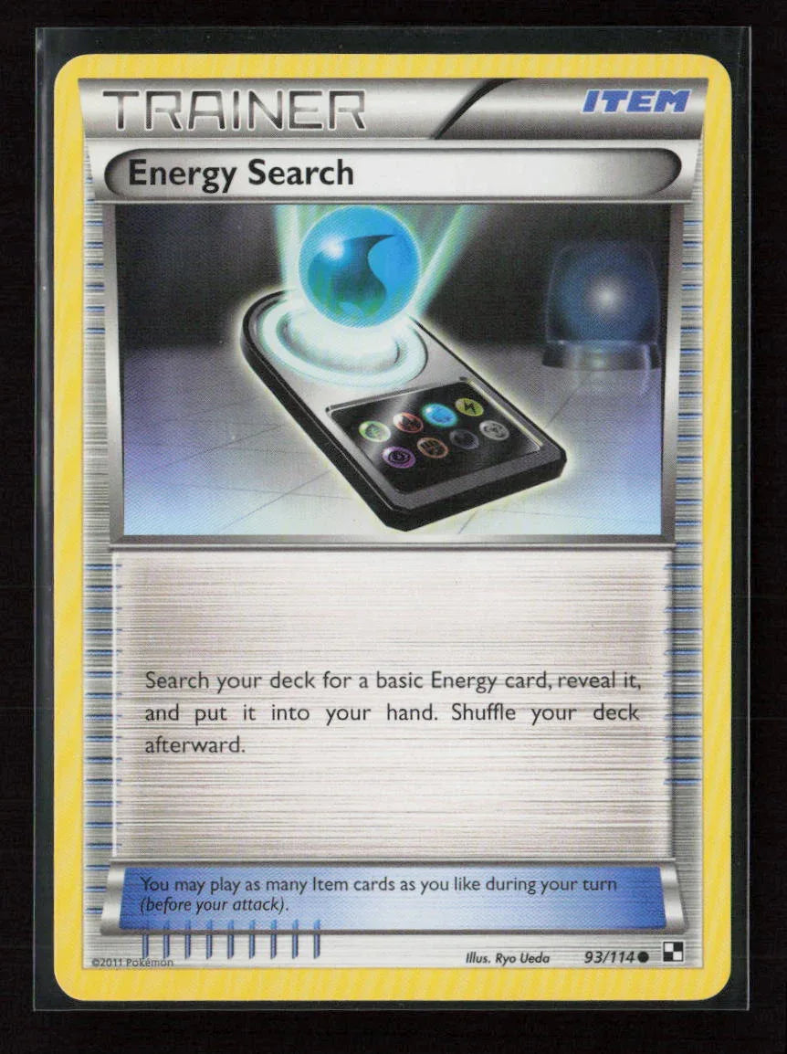 Energy Search Common Black and White 93/114 LP - Kang's Collectibles