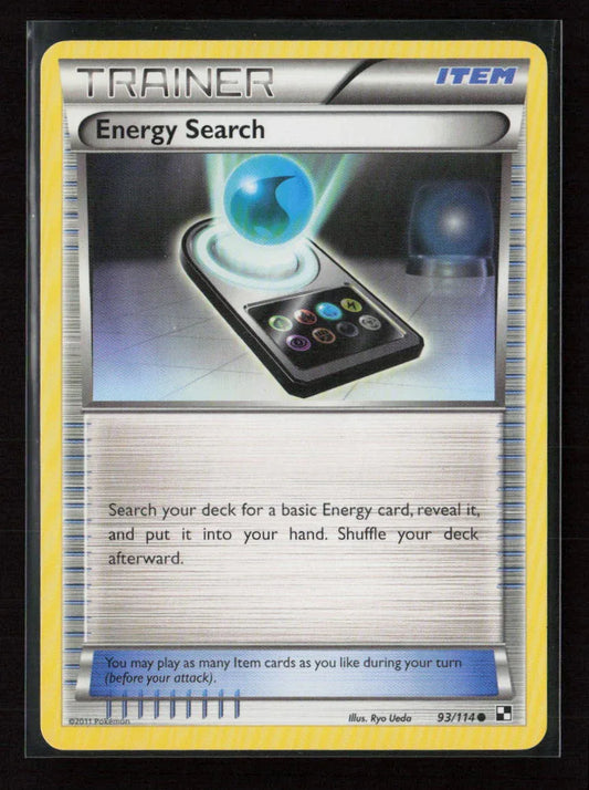 Energy Search Common Black and White 93/114 LP - Kang's Collectibles