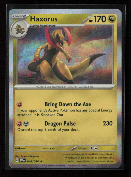 Haxorus Rare SV: Shrouded Fable 046/064 NM - Kang's Collectibles