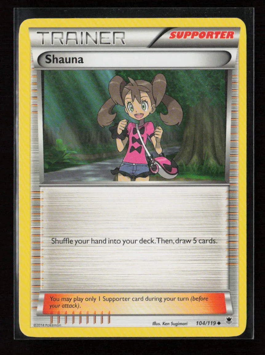 Shauna Uncommon XY - Phantom Forces 104/119 LP - Kang's Collectibles
