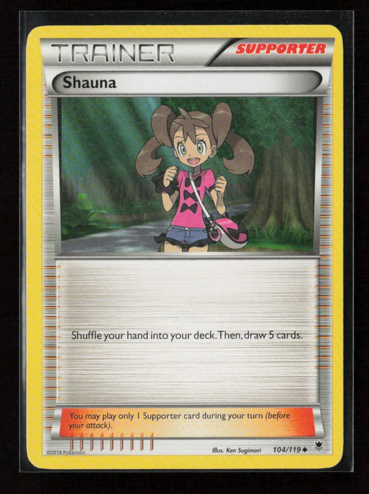 Shauna Uncommon XY - Phantom Forces 104/119 LP - Kang's Collectibles