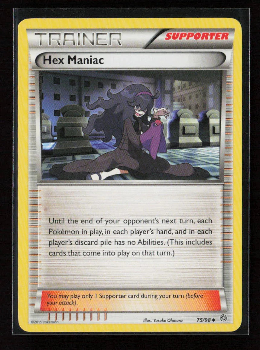 Hex Maniac Uncommon XY - Ancient Origins 75/98 LP - Kang's Collectibles