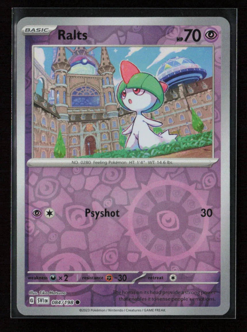Ralts - Common SV01: Scarlet & Violet Base Set 084/198 NM - Kang's Collectibles