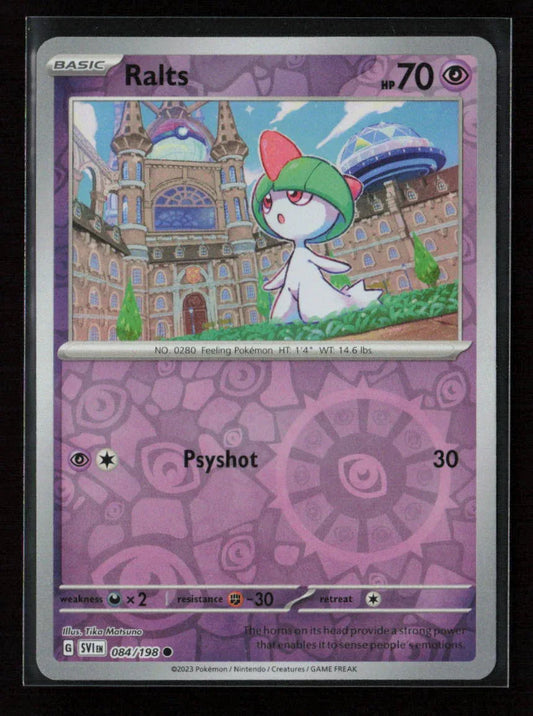 Ralts - Common SV01: Scarlet & Violet Base Set 084/198 NM - Kang's Collectibles