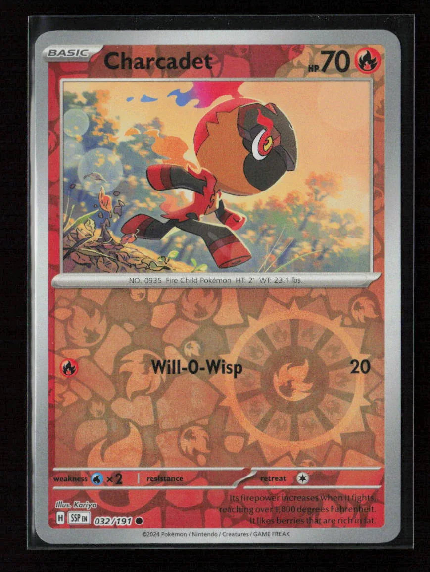 Charcadet - Common SV08: Surging Sparks 032/191 NM - Kang's Collectibles