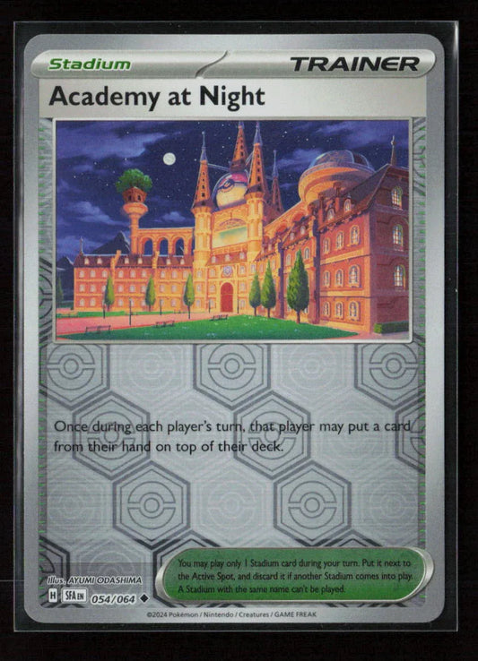 Academy at Night Uncommon SV: Shrouded Fable 054/064 NM - Kang's Collectibles
