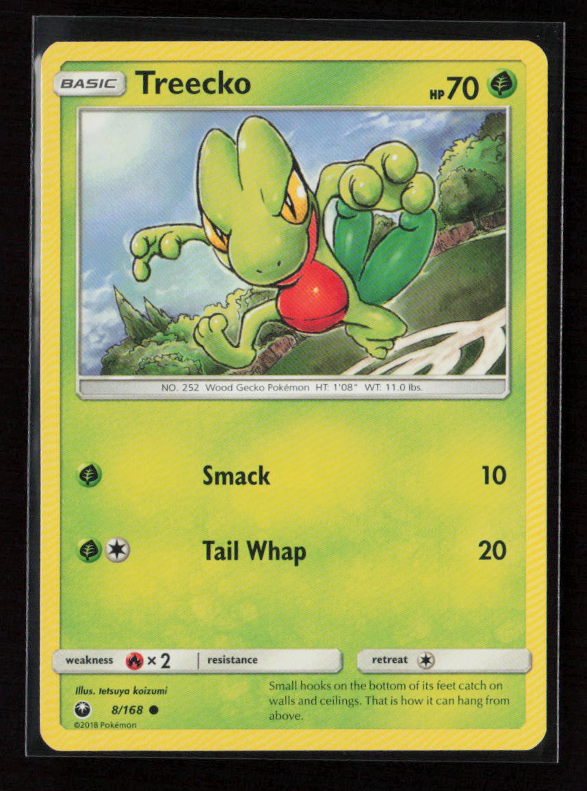 Treecko (8) Common SM - Celestial Storm 8/168 LP