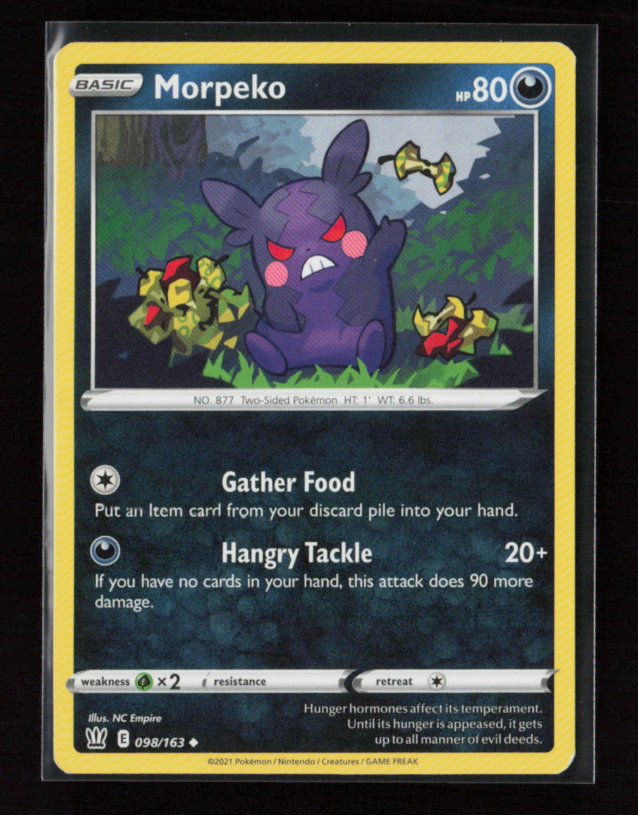 Morpeko Uncommon SWSH05: Battle Styles 098/163 LP