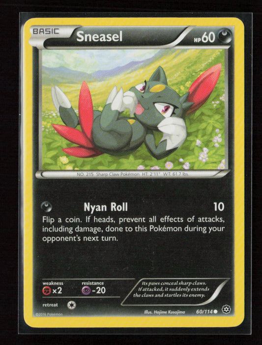 Sneasel Common XY - Steam Siege 60/114 LP