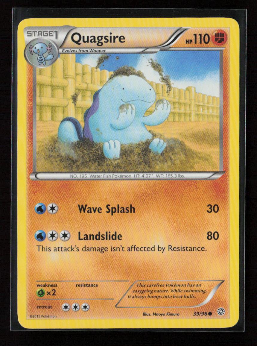 Quagsire Common XY - Ancient Origins 39/98 NM - Kang's Collectibles