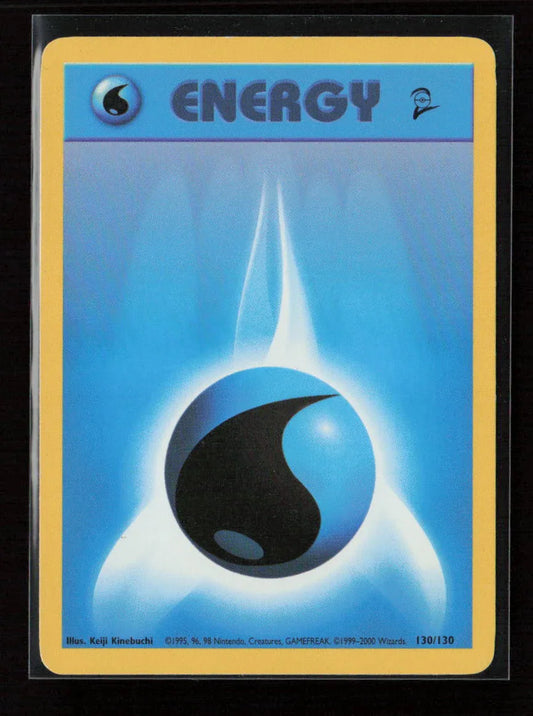 Water Energy Common Base Set 2 130/130 LP - Kang's Collectibles