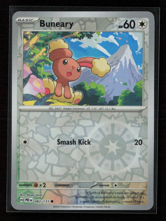 Buneary Common SV: Prismatic Evolutions 083/131 NM - Kang's Collectibles