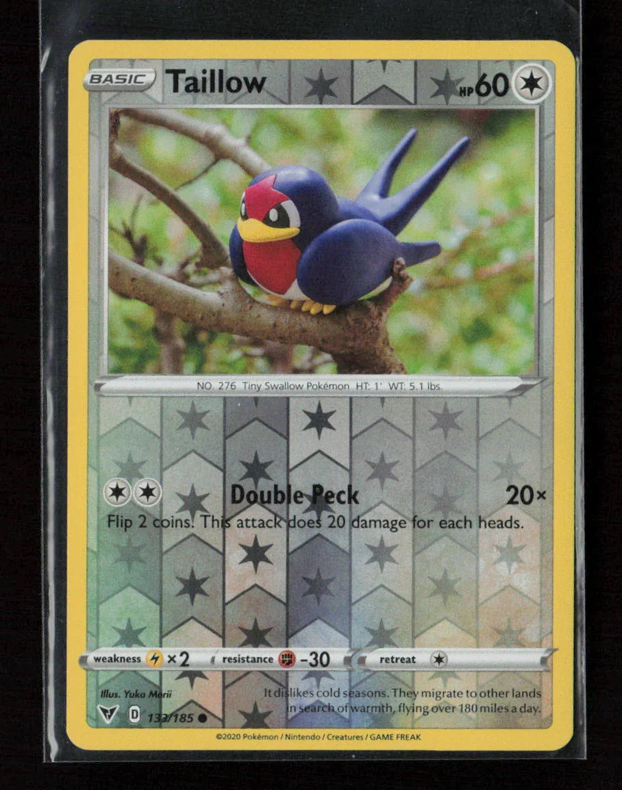 Taillow Common SWSH04: Vivid Voltage 133/185 NM - Kang's Collectibles