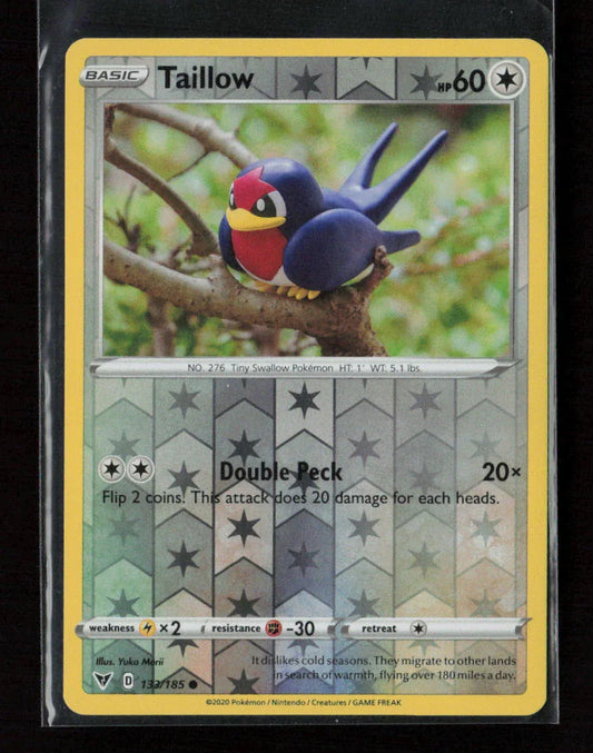 Taillow Common SWSH04: Vivid Voltage 133/185 NM - Kang's Collectibles