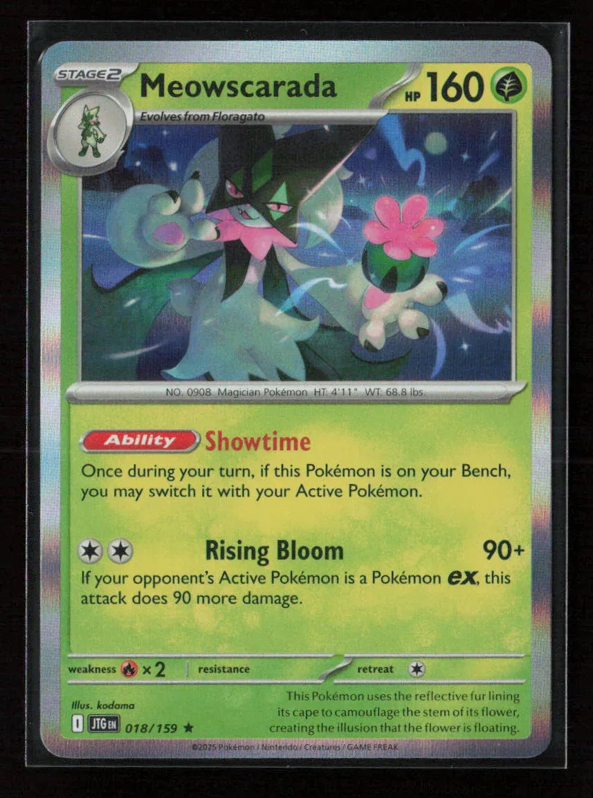 Meowscarada - (Cosmos Foil) Promo Miscellaneous Cards & Products 018/159 NM - Kang's Collectibles