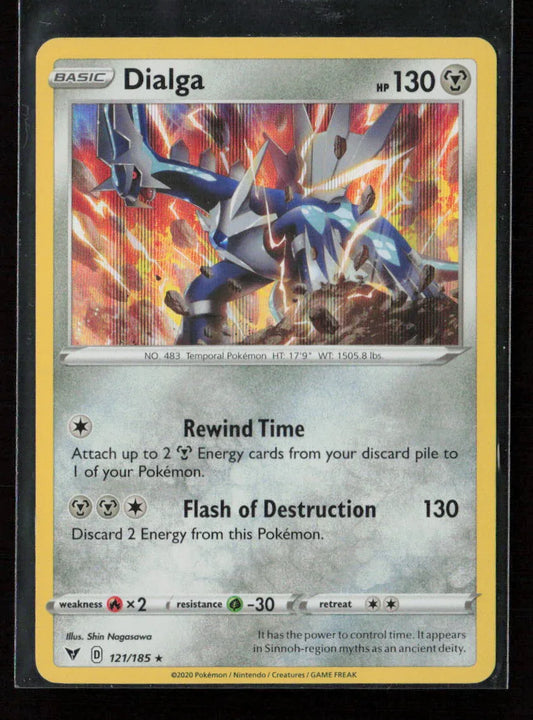 Dialga Holo Rare SWSH04: Vivid Voltage 121/185 NM - Kang's Collectibles