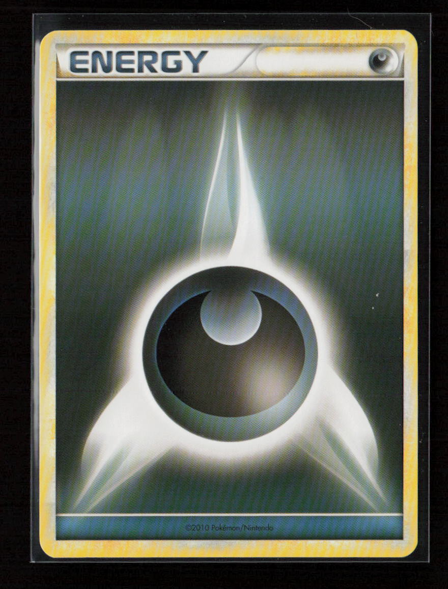 Darkness Energy (2010 Unnumbered HGSS Style Non-Holo) Promo League & Championship Cards NM