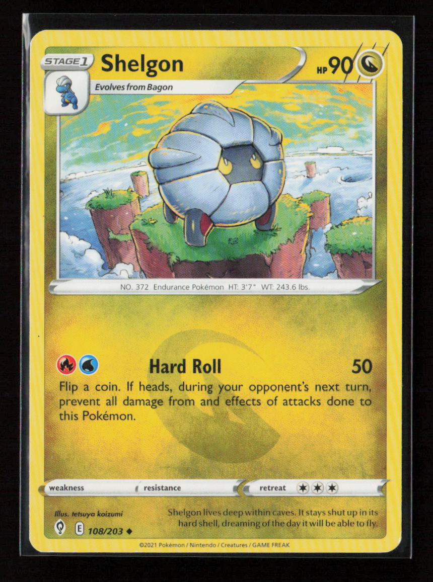 Shelgon Uncommon SWSH07: Evolving Skies 108/203 LP