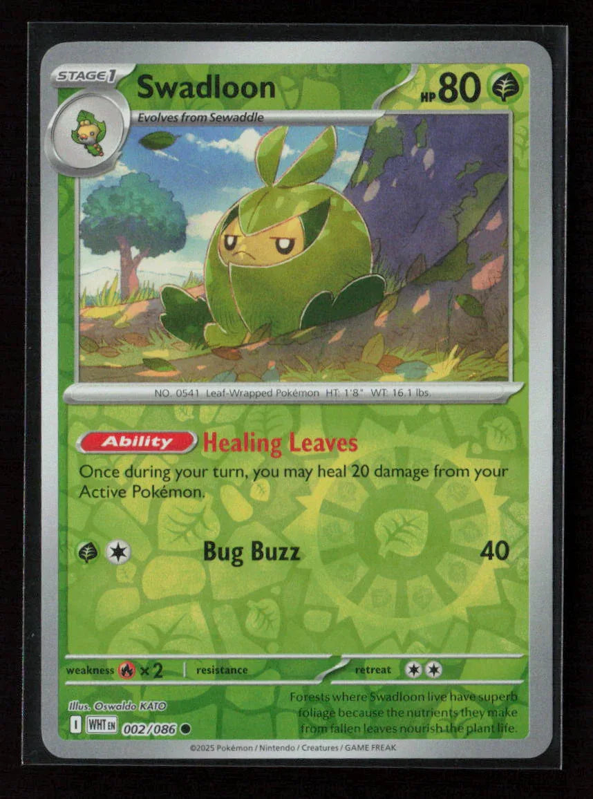 Swadloon Common SV: White Flare 002/086 NM - Kang's Collectibles