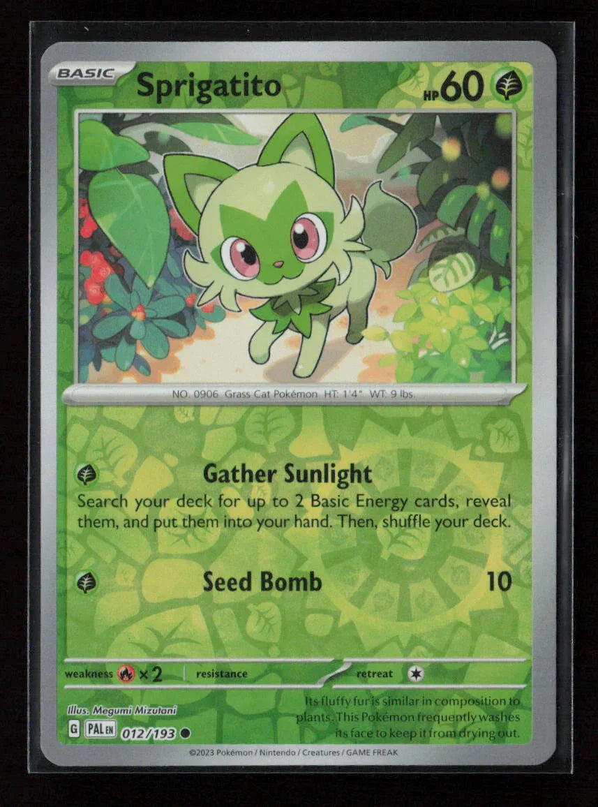 Sprigatito - Common SV02: Paldea Evolved 012/193 NM