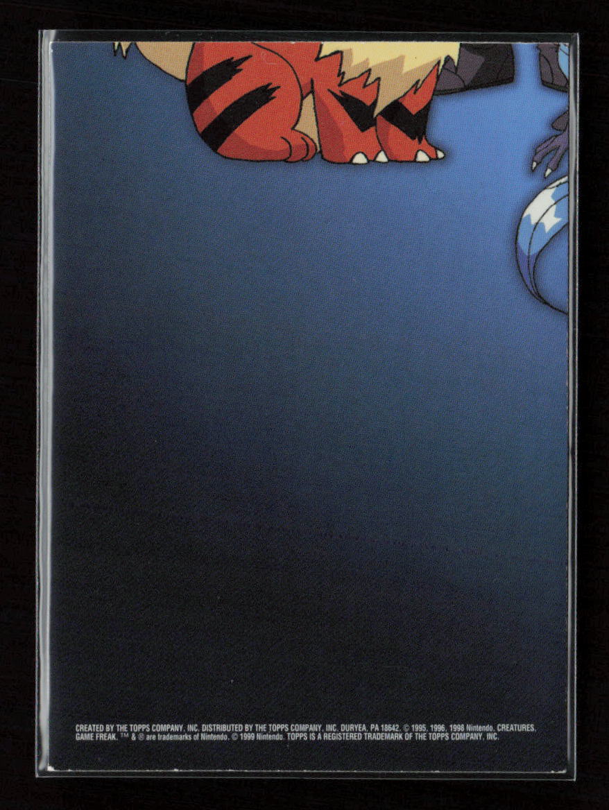 Meowth Topps Chrome Pokemon 52 LP