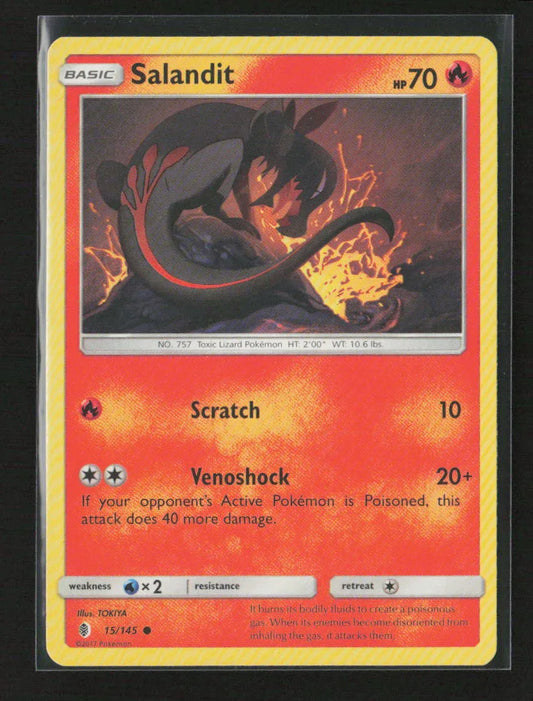 Salandit Common SM - Guardians Rising 15/145 LP - Kang's Collectibles