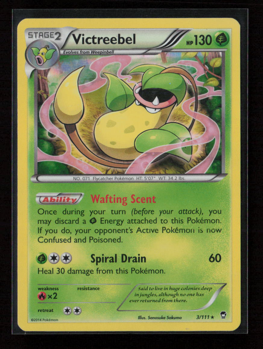Victreebel Holo Rare XY - Furious Fists 3/111 NM