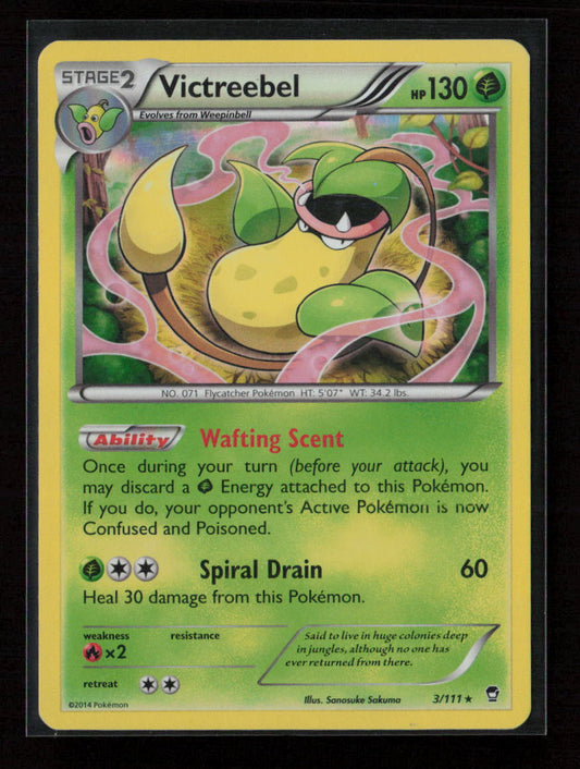 Victreebel Holo Rare XY - Furious Fists 3/111 NM